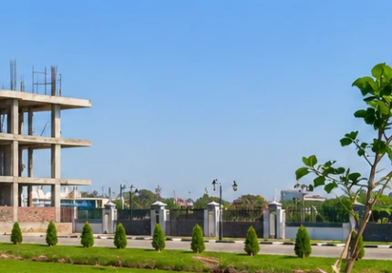 Ozalj construction view